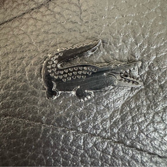 Lacoste Bayliss Vulc PRM Men’s preppy Sneakers Black Leather Size 8 - Picture 8 of 9